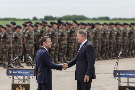 VIDEO&FOTO Liderii Franței, Germaniei, Italiei și României, la Kiev - Acord unanim ca Ucraina să obțină „imediat” statutul de candidat la aderarea la UE