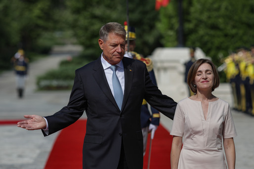 VIDEO&FOTO Președintele Republicii Moldova, Maia Sandu, a venit la Iohannis