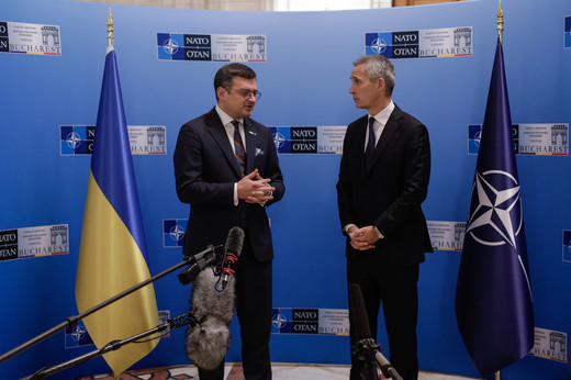FOTO NATO - Declarația de la București contra Rusiei
