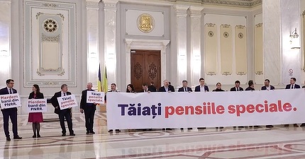 VIDEO Scandal în Senat pentru reglementarea pensiilor speciale: Guran, PNL: Ciucă a fost comandantul Armatei. Are 3.000 de euro. Merită respect! Proiectul a fost adoptat