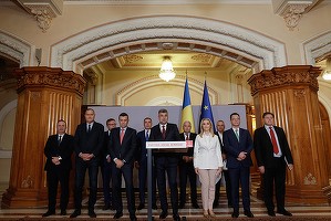 DOCUMENT PROGRAMUL DE GUVERNARE - Ciolacu: Vom avea ”patriotism economic". Vom reduce gradual impozitarea muncii. Salariu minim brut de 3.900 lei, câștig mediu de peste 1.000 euro, inflație 8% în primele 6 luni de guvernare