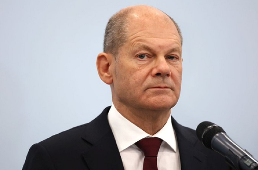 Cancelarul german Olaf Scholz a căzut la jogging și s-a rănit ușor la față