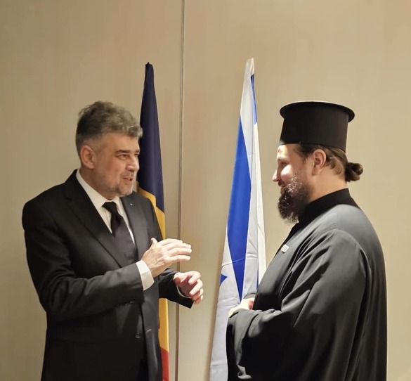 FOTO Ciolacu s-a întâlnit cu diaspora română din Israel