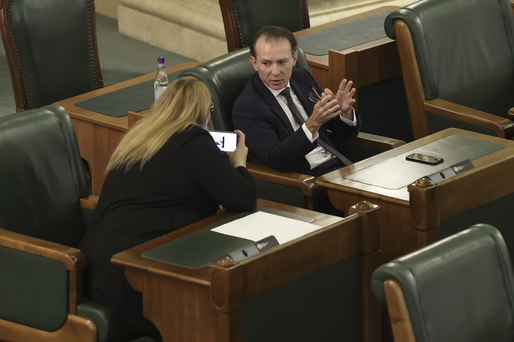 VIDEO&FOTO Senatul a votat ridicarea imunității senatorului PNL Florin Cîțu, fost premier, în dosarul achiziției de vaccinuri din pandemie