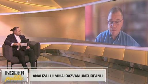 Fostul premier Mihai Răzvan Ungureanu, la Insider Politic: Calitatea intelectuală, expresia publică a multora dintre aleși, ca și a multora dintre numiți, lasă de dorit