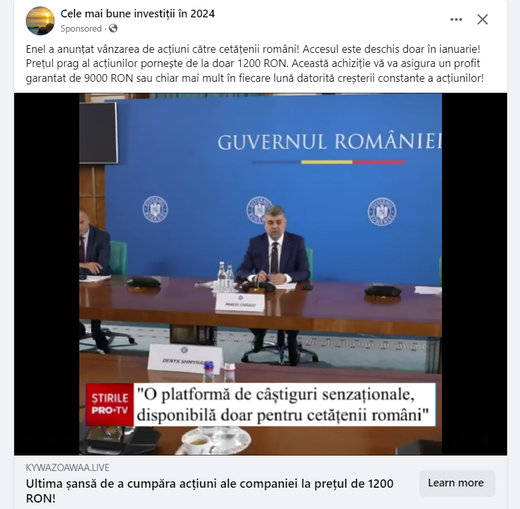 ULTIMA ORĂ Parlamentul, în prag de a adopta o lege împotriva "deepfake", cu închisoare de până la 2 ani. Opoziția reclamă încălcarea dreptului la liberă exprimare