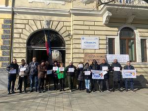 Salariații agențiilor pentru întreprinderi mici și mijlocii au reluat protestele. Este pregătită declanșarea grevei generale pe termen nelimitat
