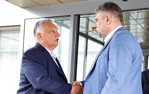 FOTO Ciolacu și Viktor Orban, la masă. Ciolacu îi cere ”moderație” în discursul de la Băile Tușnad, Orban promite că pune tema Schengen pe agenda Consiliului UE în toamnă 
