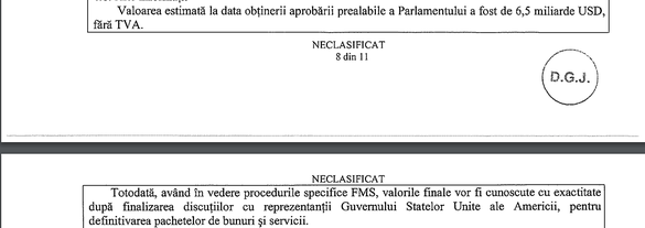 DOCUMENT România va cumpăra avioane F-35 de la SUA de 6,5 miliarde dolari, posibil și cu bani împrumutați de la americani și ținuți la banca centrală a Statelor Unite