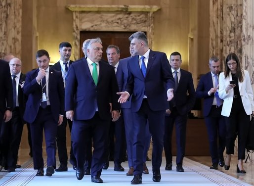 VIDEO&FOTO Viktor Orban, în România: Începe o eră nouă a colaborării. Noi, maghiarii, demult am avut interesul ca România să fie membră a Spațiului Schengen