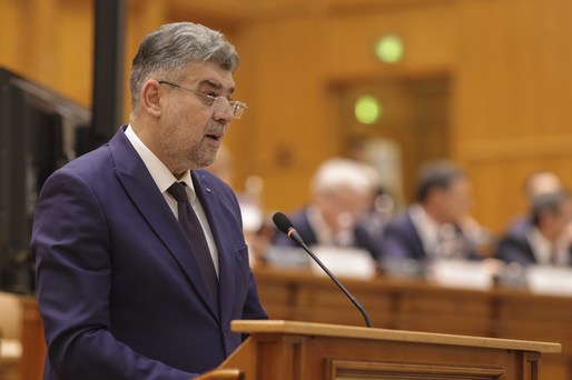 VIDEO Marcel Ciolacu, la votul de învestire: Un guvern funcțional este semnal puternic pentru investitori. Va exista un impact imediat la BVB. Voința românilor - și nu algoritmii rețelelor sociale - va decide președintele!