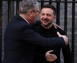 Zelenski, primit de Starmer în Downing Street. Premierul britanic l-a îmbrățișat și i-a spus: \