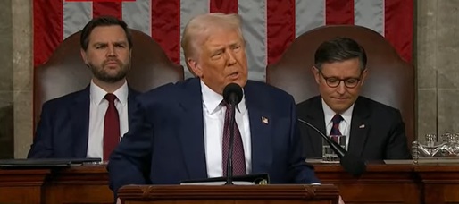 VIDEO Trump - prima propoziție în discursul istoric din Congresul SUA: Au apărut zorii epocii de aur. America s-a întors și suntem abia la început!