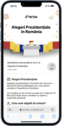 Reuters: Românii apelează din nou la TikTok pentru a se orienta în alegeri. Măsurile TikTok pentru a proteja integritatea platformei pe parcursul alegerilor din România