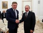 Premierul slovac, primit de Putin la Kremlin, spune că vrea să dezvolte relații cu Rusia pentru a evita o nouă cortină de fier. Despre încercările UE de a-l împiedica să meargăla Moscova: „ o glumă copilărească”