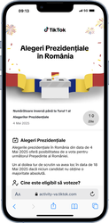 TikTok angajează manager de Relații Guvernamentale în România, unde s-a aflat în prim-planul alegerilor prezidențiale. S-au înscris peste 100 de candidați