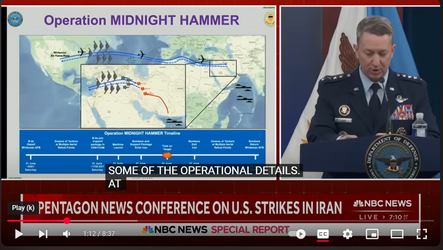 VIDEO Cronologia ”Operațiunii Midnight Hammer.” SUA împotriva Iranului 