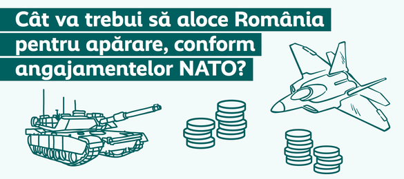 INFOGRAFIC România se află în fruntea topului european al poverii bugetare reprezentate de angajamentul NATO de a cheltui 5% din PIB pentru apărare