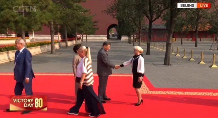Viorica Dăncilă, explicații după ce a fost la parada de la Beijing