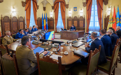 Ședință CSAT la Palatul Cotroceni. Pe agendă, procedurile pentru doborârea dronelor care intră în spațiul aerian național