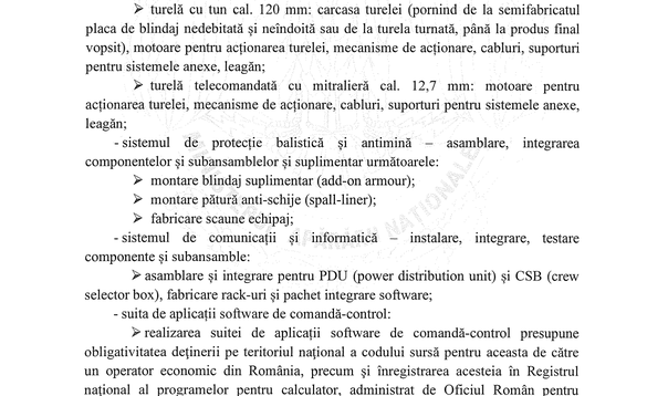 DOCUMENT Armata României semnează alte achiziții de tancuri americane Abrams: vehicule, arme, muniții, echipamente și instruire în valoare de peste 8 miliarde de dolari
