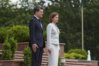 Maia Sandu vine la București pentru Catedrala Mântuirii Neamului. Interiorul, dezvăluit FOTO