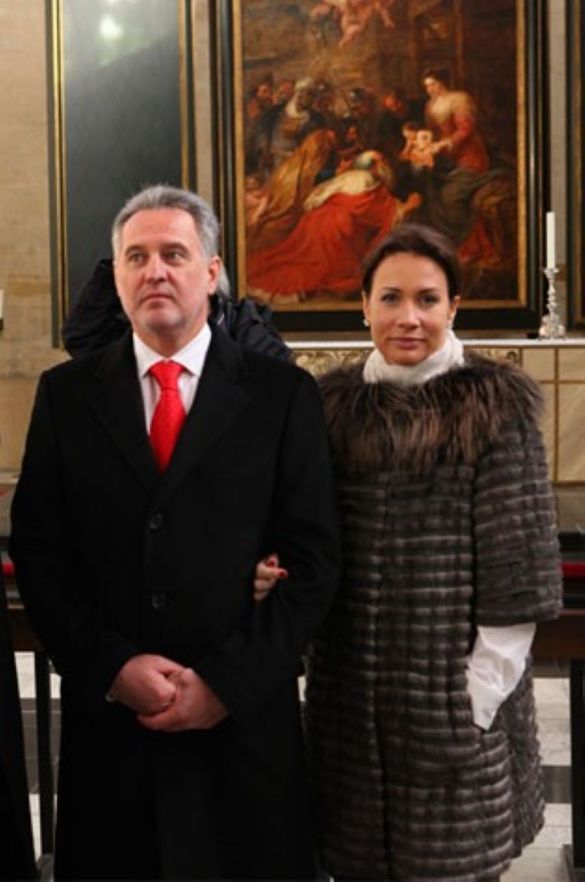 Dmytro și Lada Firtash. Sursă foto: https://en.dmitryfirtash.com/