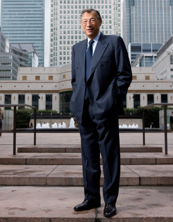 Sir George Iacobescu. Sursă foto: https://group.canarywharf.com/