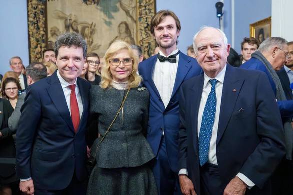 Nicușor Dan s-a întâlnit cu fiul lui Ion Rațiu FOTO