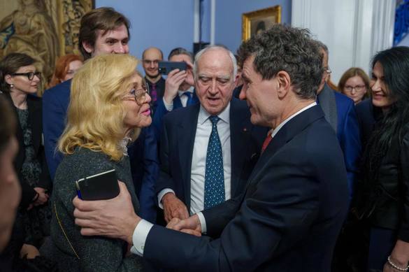 Nicușor Dan s-a întâlnit cu fiul lui Ion Rațiu FOTO