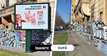 FOTO ÎNAINTE-DUPĂ. Ciucu anunță: Dărâmăm chioșcuri ilegale din parcuri, panouri publicitare amplasate ilegal, ridicăm garaje, containere, construcții care ani de zile au zăcut pe spațiul verde sau pe trotuare

