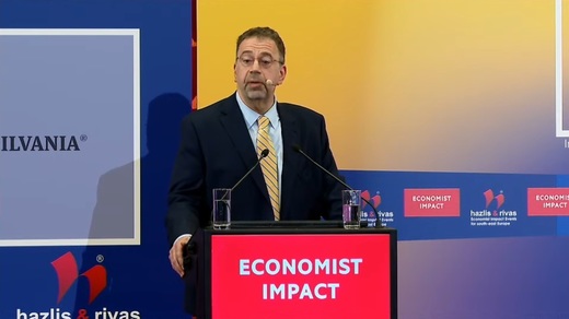 VIDEO Criza democrației liberale este cea mai importantă problemă. Daron Acemoglu: Există o rezolvare, dar doar dacă inteligența artificială nu automatizează totul -  Conferința The Economist, cu Profit.ro partener