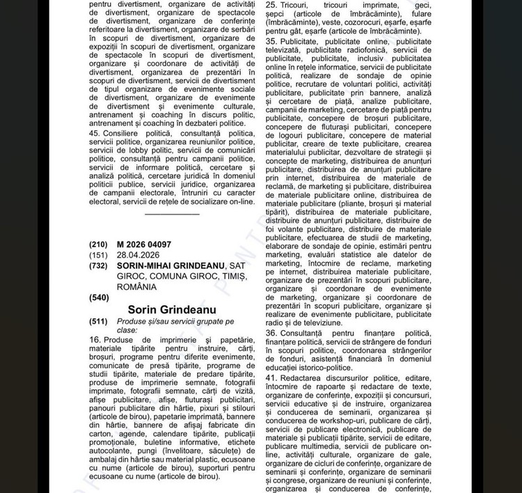 INEDIT Grindeanu și Manda vor fi mărci la OSIM - DOCUMENTE