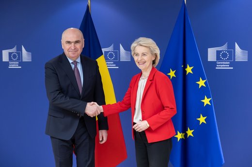 FOTO Ursula von der Leyen, către români: Felicitări, eforturile voastre de reformă sunt răsplătite!