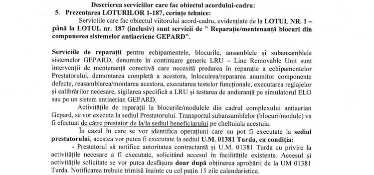 DOCUMENT Drona rusească ce a lovit un bloc în Galați: România caută deja mentenanță și reparații pentru un model de sisteme antiaeriene ce pot fi folosite și împotriva dronelor