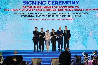România a aderat la tratatul de pace ASEAN 