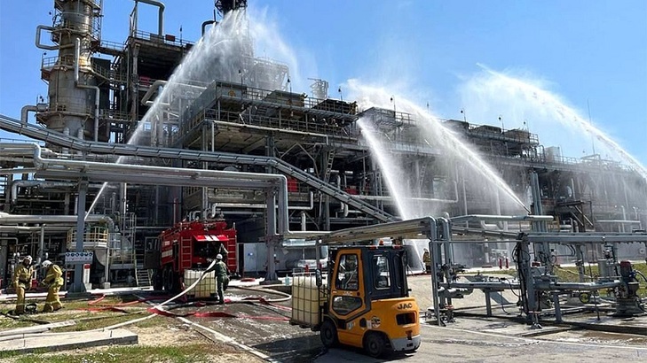 Putin susține că situația aprovizionării cu carburanți a Rusiei este sub control, în pofida atacurilor ucrainene asupra rafinăriilor