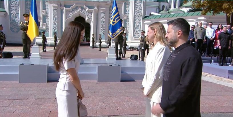 VIDEO Mirabela Grădinaru, la Zelenski fără Nicușor Dan