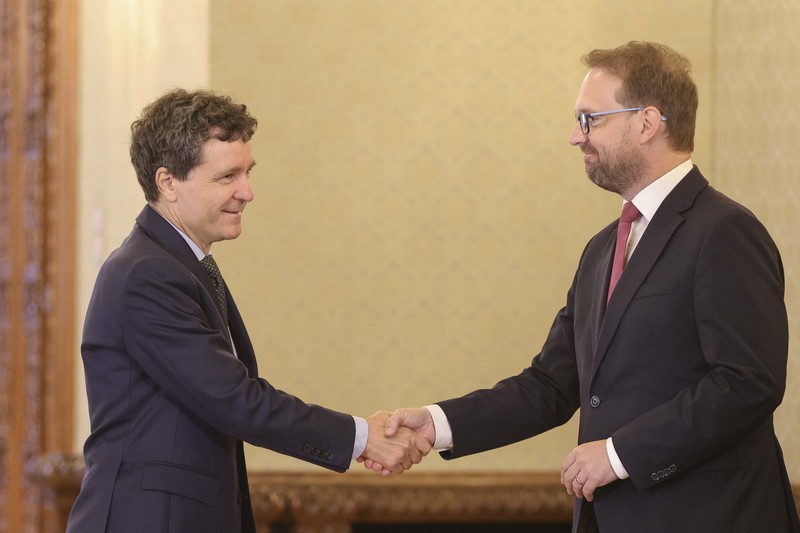 FOTO USR, după consultările de la Cotroceni: Menținem propunerea Siegfried Mureșan. Suntem deschiși să discutăm și o altă nominalizare