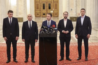 VIDEO&FOTO Partidele care îl susțin pe Siegfried Mureșan vor negocieri cu PSD și chiar rotativă la guvernare. Bolojan: Nu vom susține programe care nu se bazează pe realități. UDMR exclude negocieri cu ”partide extremiste”