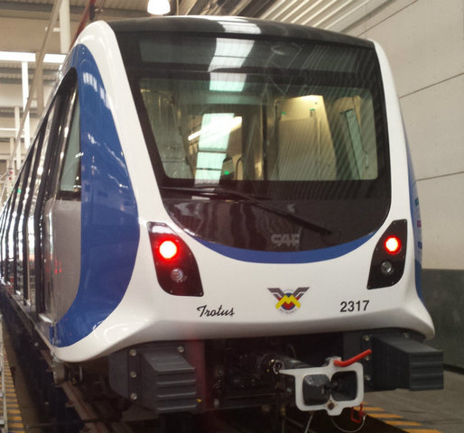 CAF va livra în noiembrie primul tren din seria de opt garnituri pentru Metrorex