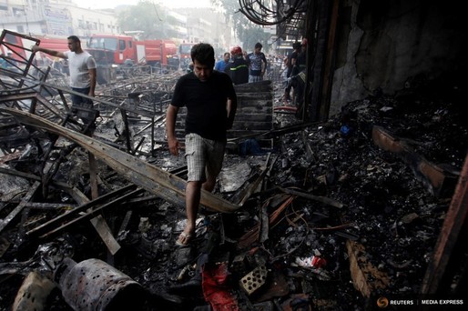 În total 82 de morți și 200 de răniți la Bagdad, în două atentate