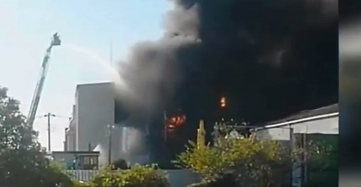 VIDEO Explozie la o uzină chimică din Japonia, cel puțin un muncitor decedat și 11 răniți