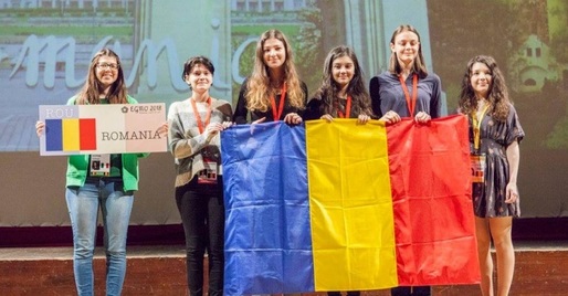 Trei medalii pentru echipa României la Olimpiada europeană de matematică pentru fete. România câștigă aurul