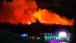 VIDEO Incendiu puternic într-o stațiune turistică din Croația, 10.000 de persoane evacuate