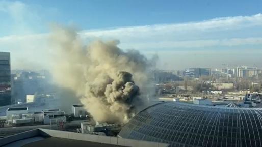ULTIMA ORĂ Incendiu la Mall AFI Cotroceni