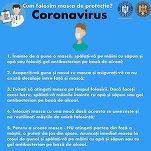 FOTO Recomandări transmise de Guvern împotriva coronavirus