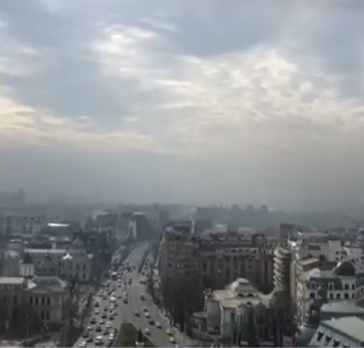 Din nou poluare ridicată în București