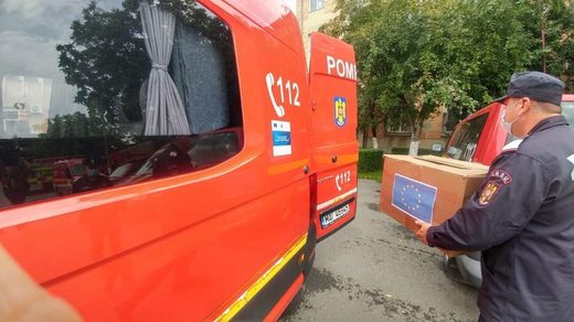 România trimite 20.000 de măști în Lituania