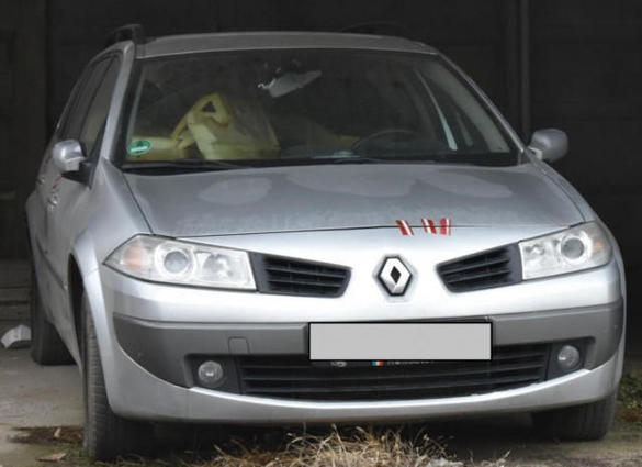 FOTO Mașina cu care Gheorghe Dincă le-ar fi răpit pe cele două fete din Caracal, retrasă de la vânzare